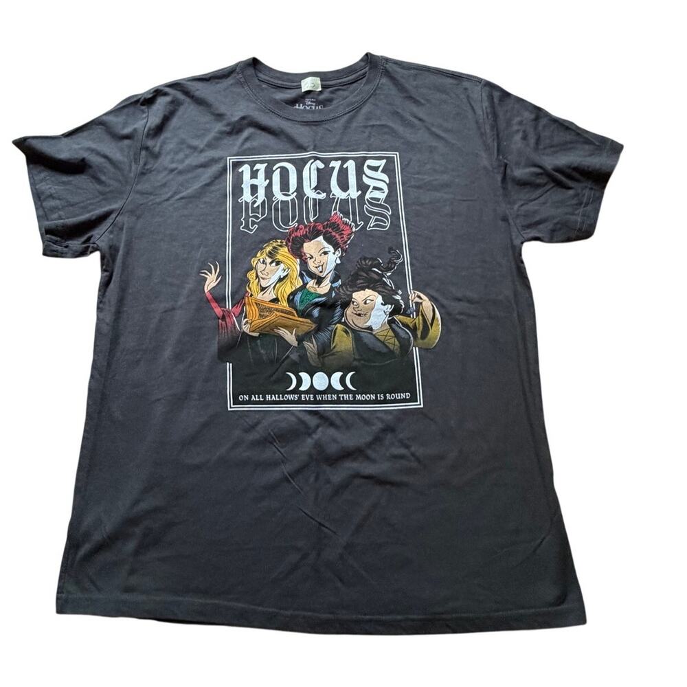 Hocus Pocus women tee shirt women cut grey